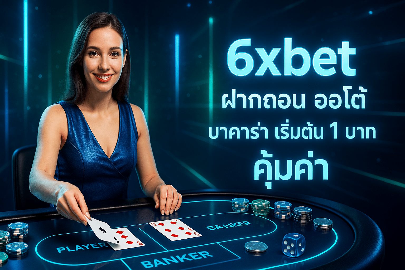 6xbet ฝากถอน ออโต้ บาคาร่า