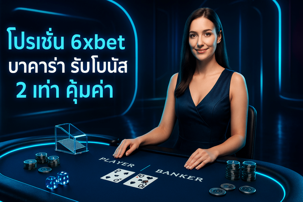 โปรโมชั่น 6xbet บาคาร่า