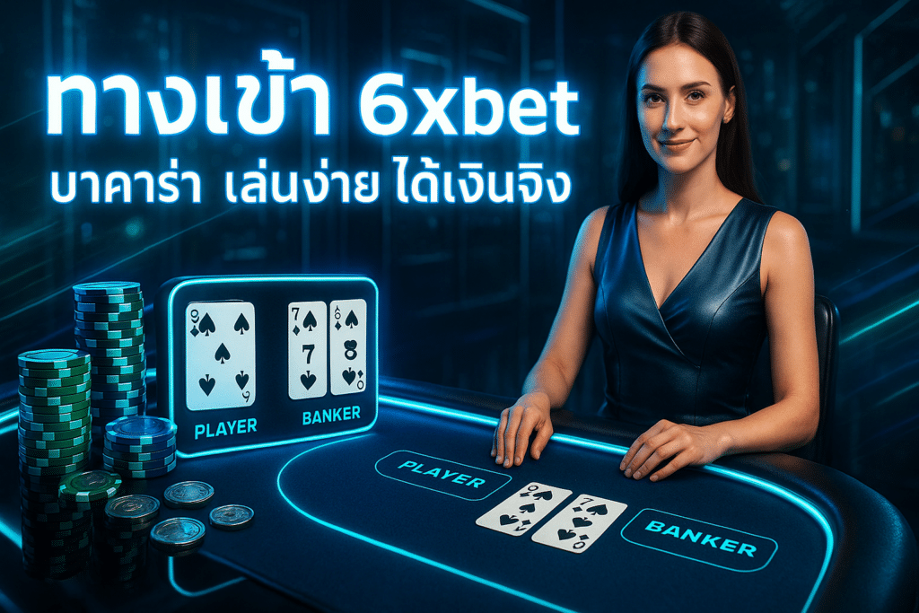 ทางเข้า 6xbet บาคาร่า