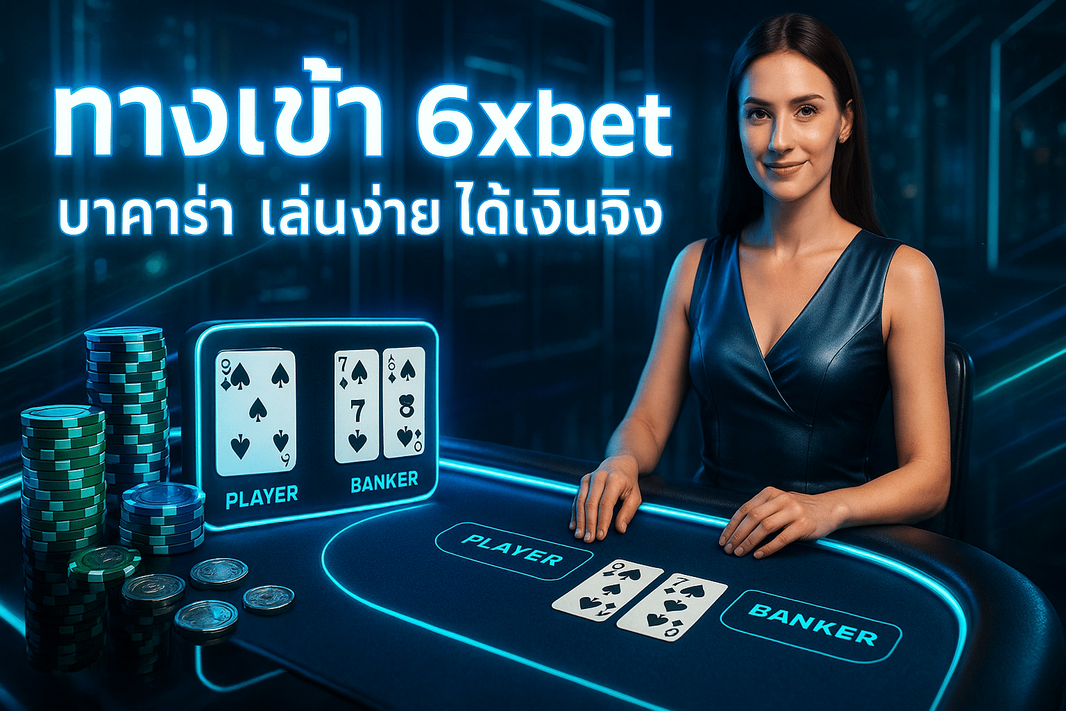 ทางเข้า 6xbet บาคาร่า