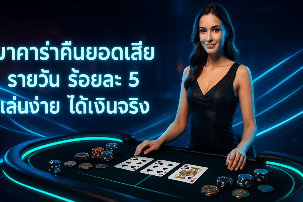 บาคาร่าคืนยอดเสีย รายวัน